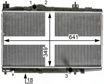 BEHR HELLA SERVICE Radiator 11312355 Radiator type: Brazed cooling fins, Core Length [mm]: 641, Core Width [mm]: 349, Core Depth [mm]: 18, Diameter 1 [mm]: 31, Diameter 2 [mm]: 8, Diameter 3 [mm]: 31 8.