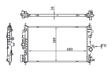 BEHR HELLA SERVICE Radiator 11312212 Radiator type: Brazed cooling fins, Core Length [mm]: 680, Core Width [mm]: 388, Core Depth [mm]: 26, Water Tank Material (radiator): Plastic, Transmission Type: Manual Transmission 10.