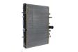 BEHR HELLA SERVICE Radiator 11311673 Radiator type: Mechanically jointed cooling fins, Core Length [mm]: 563, Core Width [mm]: 379, Core Depth [mm]: 27, Supplementary Article/Supplementary Info: with accessories, Supplementary Article/Info 2: with bracket, with screw, Vehicle Equipment: for vehicles with/without air conditioning, Transmission Type: Manual Transmission 13.