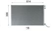 BEHR HELLA SERVICE Radiator 11312515 Radiator type: Brazed cooling fins, Core Length [mm]: 614, Core Width [mm]: 396, Core Depth [mm]: 16, Water Tank Material (radiator): Aluminium, Cooling fins material: Aluminium, Manufacturer: MAHLE 11.