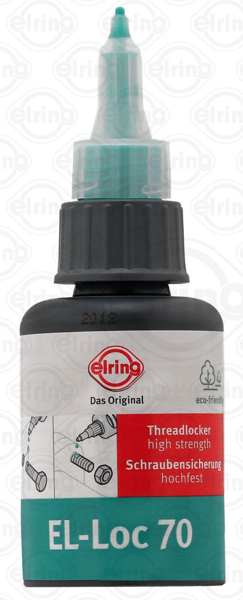 ELRING Schraubensicherung 11113800 Löse-Drehmoment [Nm]: 40, Gebindeart: Flasche, Inhalt [ml]: 50, Farbe: grün, Temperaturbereich von [°C]: -55, Temperaturbereich bis [°C]: +180
Kann aus Gründen der Qualitätssicherung nicht zurückgenommen werden!