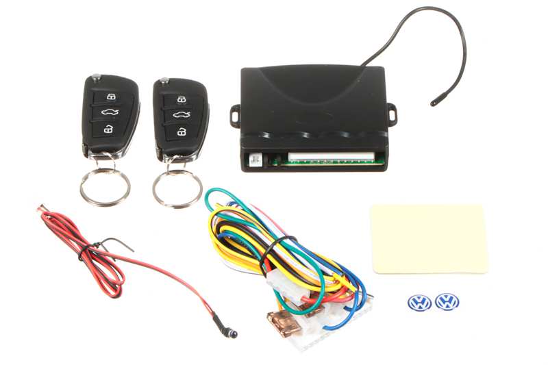 UNIX Steuerung der Zentralverriegelung (universal) 680746 12 V Central Lock Controller mit 2 Fahrradschlüsselfernbedienung