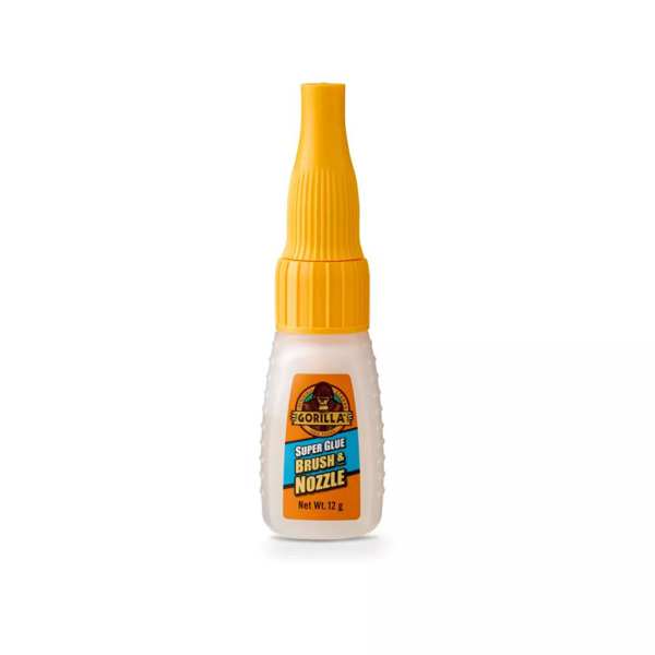 GORILLA GLUE Sofortkleber 164023 Superkleberbürste & Düse, Pinsel -Sofortkleber mit wiederherstellbarem Kappen, 12 g
Kann aus Gründen der Qualitätssicherung nicht zurückgenommen werden! 1.