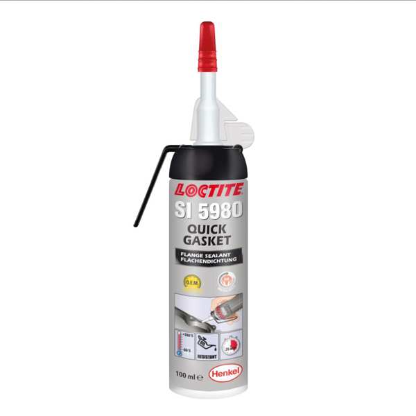 LOCTITE Oberflächendichtung 10267873 Loctite® SI 5980 (Loctite® 5980), Schnelldichtungsoperation, ölbeständig, Gefahrenschild, schwarz, 100 ml
Kann aus Gründen der Qualitätssicherung nicht zurückgenommen werden! 1.