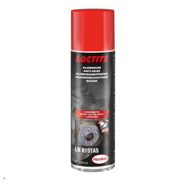 LOCTITE Antihaftbeschichtung 10789154 Loctite® LB 8151 (Loctite® 8151), Aluminium -haltige Anti -Dilationsspray, 300 ml
Kann aus Gründen der Qualitätssicherung nicht zurückgenommen werden! 1.