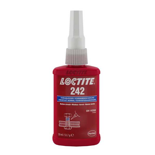 LOCTITE Schraubensicherung 682730 Loctite® 242, mittelstärkende Schraubenbrühe, 50 ml
Kann aus Gründen der Qualitätssicherung nicht zurückgenommen werden! 1.