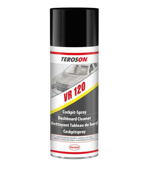 TEROSON Armaturenbrett-Reiniger 682575 Teroson VR 120 (Teroson -Cockpit), Armaturenbrett und Plastikpflegespray, 400 ml
Kann aus Gründen der Qualitätssicherung nicht zurückgenommen werden! 1.