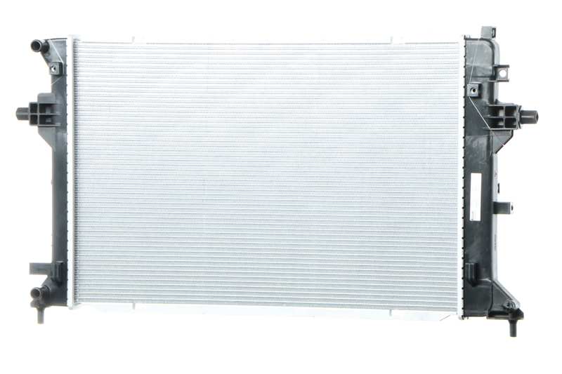 NISSENS Radiator 11243458 Cooling fins material: Aluminium, Core Depth [mm]: 16, Core Length [mm]: 610, Core Width [mm]: 403, Inlet O [mm]: 19,3, Outlet O [mm]: 19,3, Radiator type: Brazed cooling fins, Supplementary Article/Info 2: without cap, without expansion tank, Supplementary Article/Supplementary Info: with oil cooler, with gaskets/seals, Water Tank Material (radiator): Plastic 1.