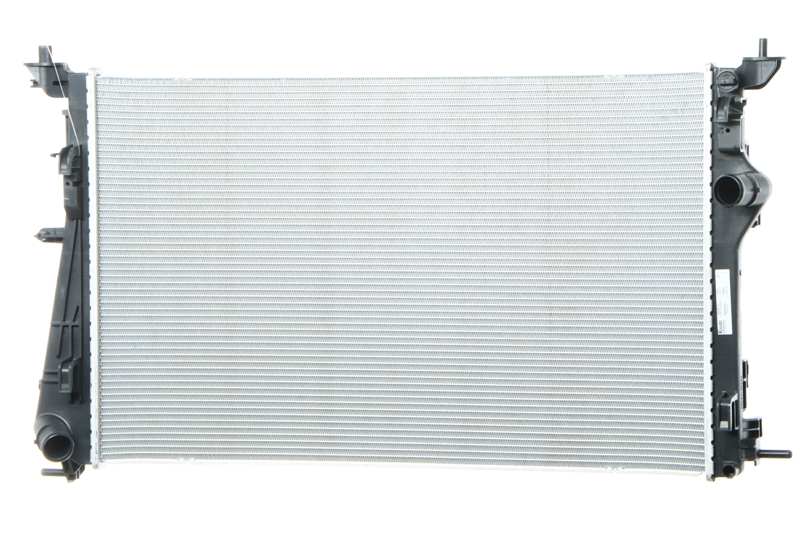 NISSENS Radiator 11280708 Cooling fins material: Aluminium, Core Depth [mm]: 16, Core Length [mm]: 697, Core Width [mm]: 433, Inlet O [mm]: 35, Outlet O [mm]: 35, Radiator type: Brazed cooling fins, Supplementary Article/Info 2: without cap, without expansion tank, Supplementary Article/Supplementary Info: with gaskets/seals, Water Tank Material (radiator): Plastic 1.