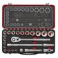 SEALEY Plug spanner kit 11325090 24 pieces CRVA set, 1/2 " 2.