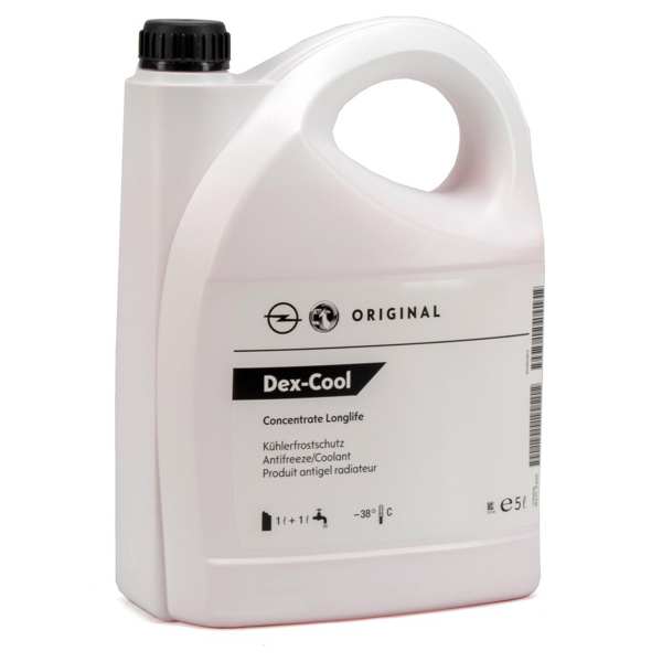 GM Antifreeze 468901 Antifreeze concentrate, red, 5 l
Cannot be taken back for quality assurance reasons! 1.