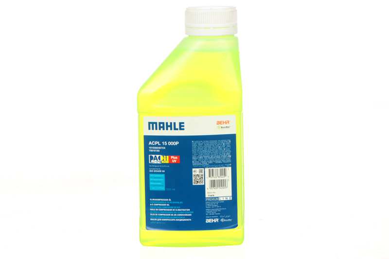 BEHR HELLA SERVICE Kompressor-Öl 318159 Paoil68 plus UV (PL68) 500 ml
Gebindeart: Flasche, Inhalt [ml]: 500, Kältemittel: R 12, R 134a, R 22, R 413A, R 500, R 502, R 507a
Kann aus Gründen der Qualitätssicherung nicht zurückgenommen werden!