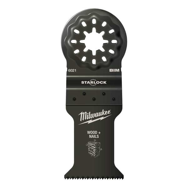 MILWAUKEE Tauchsägeblatt 11325580 Multitool Starloc Dight Saw Saw Blade, Größe: 35x42mm (für Stachelbaum)