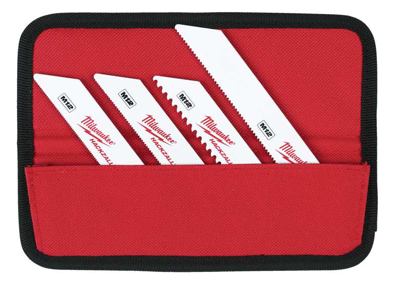 MILWAUKEE Schwertsägeblatt 11325562 Hackzall Nasal SAW -Set, Bimetal, 10 Stcs, 2 x 49005460, 3 x 49005614, 3 x 49005424, 2 x 49005418, speziell gestaltete Sägenklingen für 12 V -Handtaschen. 1.