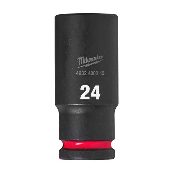 MILWAUKEE Steckschlüsselkopf - metrisch 11325356 Maschinenstopfenschlüssel 1/2 »24x78mm, 1 PC