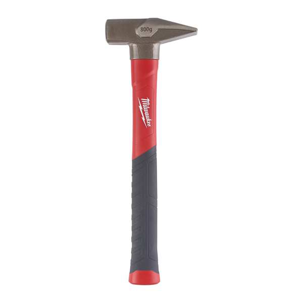 MILWAUKEE Hammer 11325542 Schlosser Hammer mit Glasfasergriff, 800 g, 1 PC