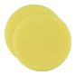 MILWAUKEE Polishing puck (machine) 11325628 Polishing sponge yellow (soft), size: 140x20mm, 2 pcs 1.