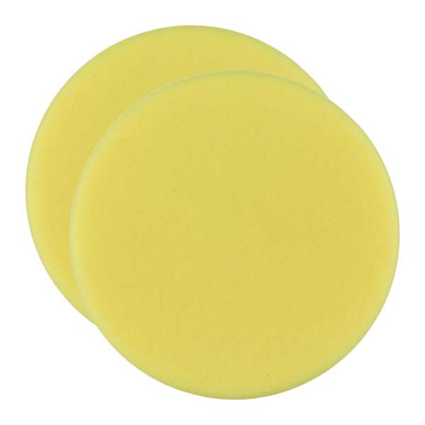 MILWAUKEE Polishing puck (machine) 11325628 Polishing sponge yellow (soft), size: 140x20mm, 2 pcs 1.