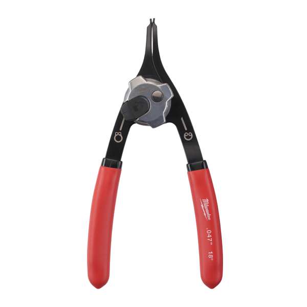 MILWAUKEE Circlip pliers 11325801 Zegers, straight, 1.2mm scar