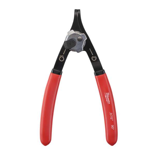 MILWAUKEE Circlip pliers 11325806 Large Zegers, 90 degrees, 1.8mm with vine