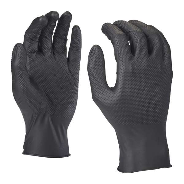 MILWAUKEE Protective gloves 11325787 Non -slip Nitrile assembly gloves, size: 10/XL, 50 pcs/pack 1.