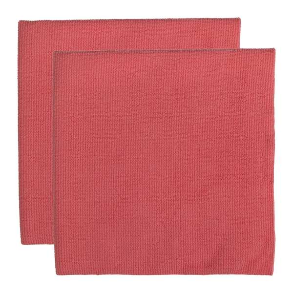 MILWAUKEE Reibtuch 11325769 Mikrofasertücher für Rot, grobes Polieren, Größe: 40x40 mm, 2 PCs 1.