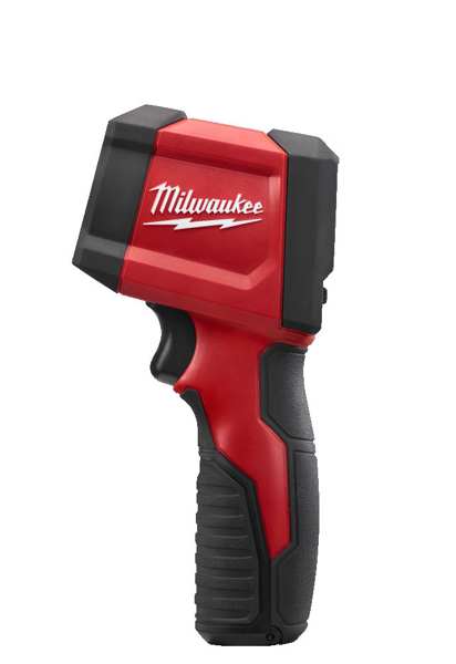 MILWAUKEE Infrared thermometer 11325534 2267-40 Laser thermometer. Voltage: 9 V, temperature range: -30c - 400c, repeatability: +/- 0.08 %, distance/point measurement ratio: 10: 1, weight (with battery): 0.3 kg 1.