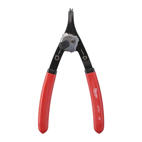 MILWAUKEE Circlip pliers 11325804 Large Zegers, straight, 1.8mm scar