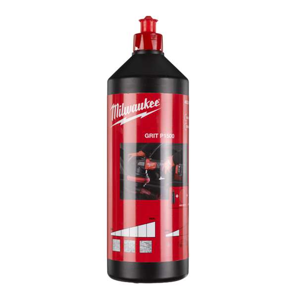 MILWAUKEE Polierpaste 11325639 Schleifpaste für rote grobe Polierschwamm (P1500/1000 ml)
Kann aus Gründen der Qualitätssicherung nicht zurückgenommen werden! 1.