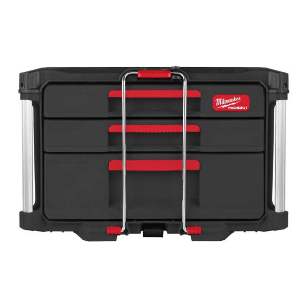 MILWAUKEE Organiser case 11325687 Packout 2+1 drawer storage box, dimensions: 363x564x414 mm, load capacity: 22 kg 1.