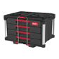 MILWAUKEE Sortierkoffer 11325686 Packout 4 -Schubladenspeicherbox, Abmessungen: 363x564x414 mm, Lastkapazität: 22 kg 2.