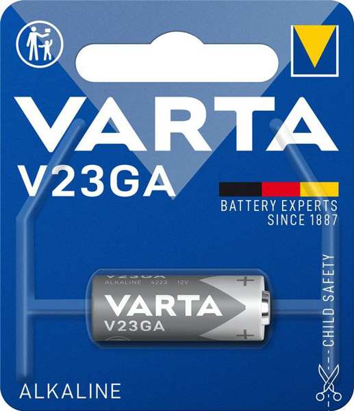 VARTA Batterie 124858 Fernbedienung V23GA, 1PCS 1.