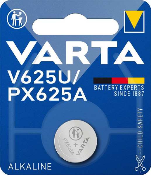 VARTA Battery 124863 Button element, alkaline, v625u, 1 pcs 1.