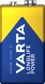 VARTA Batterie 124908 9 V-Os (6LR61), (1 dB) 2.