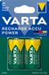 VARTA Batterie (wiederaufladbar) 124952 Baby (3000 mAh), 2 Packungen 1.