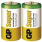 GP BATTERIES Batterie 11234505 GP Item Super LR14 2BL, GP Super Alkaline Lev14 (c) 2pcs/Blister, 1,5 V, Typ: LR14 (Baby C), Abmessungen: 26,2 × 50,0 mm 4.