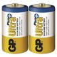 GP BATTERIES Batterie 11234515 GP Item Ultra Plus LR20 2BL, GP Ultra Plus alkalisches Element LR20 (D) 2PCS/Blister, 1,5 V, Typ: LR20 (D Goliath), Abmessungen: 34,2 × 61,5 mm 4.