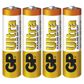 GP BATTERIES Batterie 11234508 GP Item Ultra LR6 4BL, GP Ultra alkalische AZA AA 4PCS/Blister, 1,5 V, Typ: LR6 (AA Bleistift), Abmessungen: 14,5 × 50,5 mm 4.