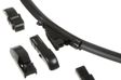 UNIX Wiper blades 359992 550 mm with 8 adapter with flat / flat graphite coating 2.