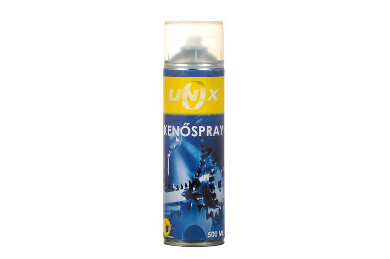 UNIX Schmieröl-Spray 602604 100% Kenő Spray, 500 ml
Kann aus Gründen der Qualitätssicherung nicht zurückgenommen werden! 1.