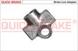 QUICK BRAKE Verbindungs-/Verteilerstück, R 10557804 Bördelform: F, Gewindemaß: 3 x M10x1, Gewindeart: mit Innengewinde 1.