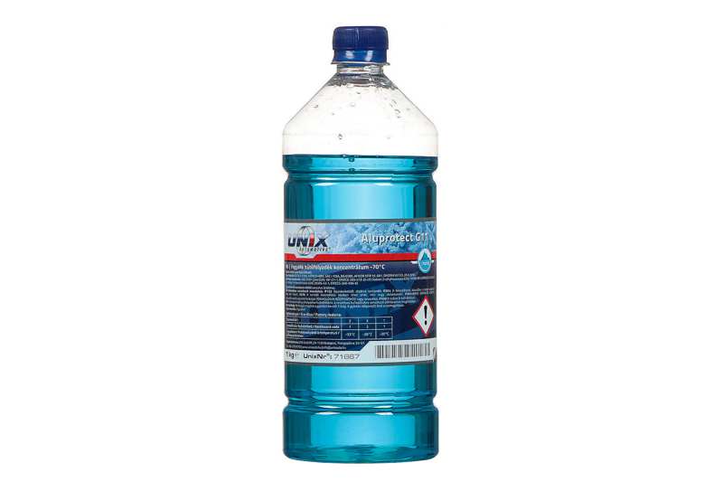 UNIX Antifreeze 71667 1 kg, -70 C ° G11 hybrid can also be used in aluminum fridge
Cannot be taken back for quality assurance reasons! 1.