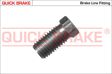 QUICK BRAKE Überwurfschraube 10557802 Citroen, 2 PCs/Pack
Länge [mm]: 21, Bohrung-O [mm]: 4,8, Gewindemaß: M9x1,25, Gewindeart: mit Außengewinde, Schlüsselweite: 9 1.