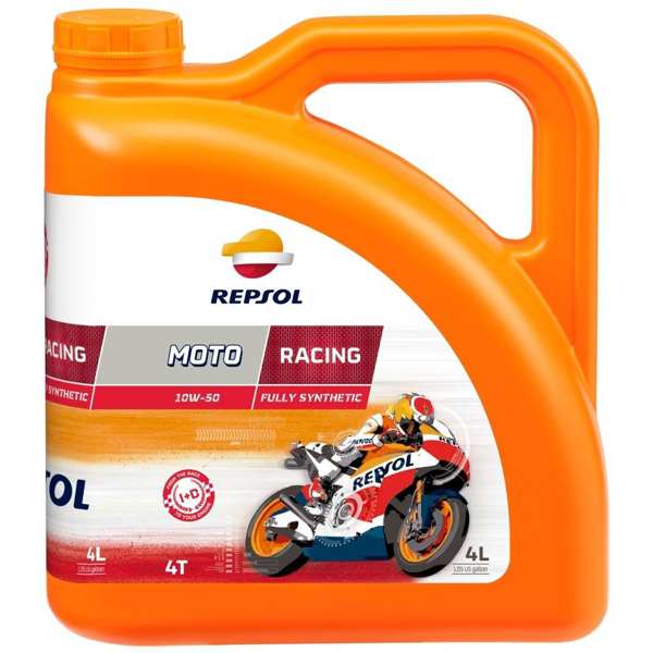 REPSOL Motorenöl (Motorrad) 11196751 Repsol Racing 4T 10W50 4L
Öl: Vollsynthetiköl, Viskositätsklasse SAE: SAE 10W-50, Gebindeart: Flasche, Inhalt [Liter]: 4, Herstellerfreigabe: JASO MA2, Spezifikation nach API: SN
Kann aus Gründen der Qualitätssicherung nicht zurückgenommen werden! 1.