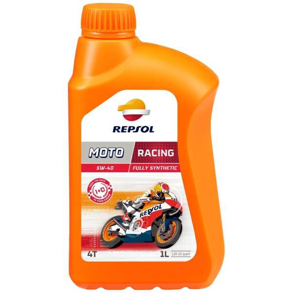 REPSOL Motorenöl (Motorrad) 11196752 Repsol Racing 4T 5W40 1L
Öl: Vollsynthetiköl, Viskositätsklasse SAE: SAE 5W-40, Gebindeart: Flasche, Inhalt [Liter]: 1, Herstellerfreigabe: JASO MA2, Spezifikation nach API: SN
Kann aus Gründen der Qualitätssicherung nicht zurückgenommen werden! 1.