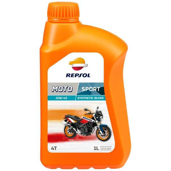 REPSOL Motor oil (Motorcycle) 11196762 REPSOL Smarter Sport 4T 10W40 1L
Oil: Part Synthetic Oil, Oil Viscosity Classification SAE: SAE 10W-40, Packing Type: Bottle, Content [litre]: 1, Manufacturer Approval: JASO MA2, API specification: SL
Cannot be taken back for quality assurance reasons! 1.