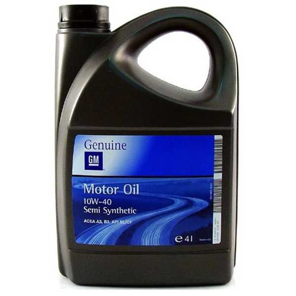 GM Motorenöl 468517 GM halb synthetisch, 10W-40, 4L
Kann aus Gründen der Qualitätssicherung nicht zurückgenommen werden!