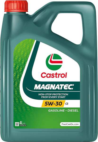 CASTROL Motor oil 11041731 Manufacturer Approval: BMW Longlife-04 OEM, Oil: Synthetic Oil, Oil Viscosity Classification SAE: 5W-30, Specification: ACEA Light Duty C3, API Gasoline SN, Packing Type: Bottle, Content [litre]: 4 
SAE viscosity class: 5W-30, Manufacturer Approval: BMW Longlife-04, FIAT 9.55535-S3, MB 226.5, MB 229.31, MB 229.51, Renault RN 0700, Renault RN 0710, Oil: Synthetic Oil, Oil Viscosity Classification SAE: 5W-30, Packing Type: Bottle, Capacity [litre]: 4
Cannot be taken back for quality assurance re 1.