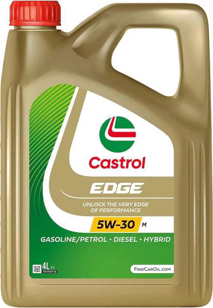 CASTROL Motorenöl 741177 Kantenflüssigkeitstitan-Technologie 5W-30 m, 4L, Synthetik
Kann aus Gründen der Qualitätssicherung nicht zurückgenommen werden! 1.