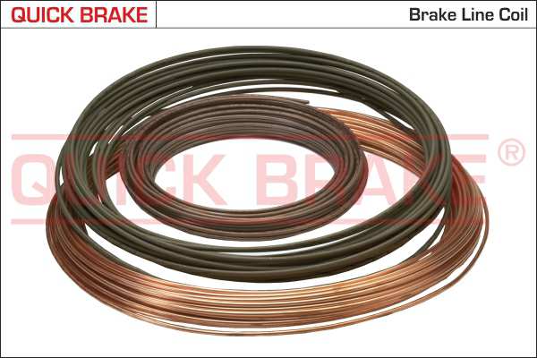 QUICK BRAKE Bremsleitung 11340705 Durchmesser: 6 mm, 10 m/Roll
Länge [m]: 10, Durchmesser [mm]: 6, Material: Kupfer/Nickel